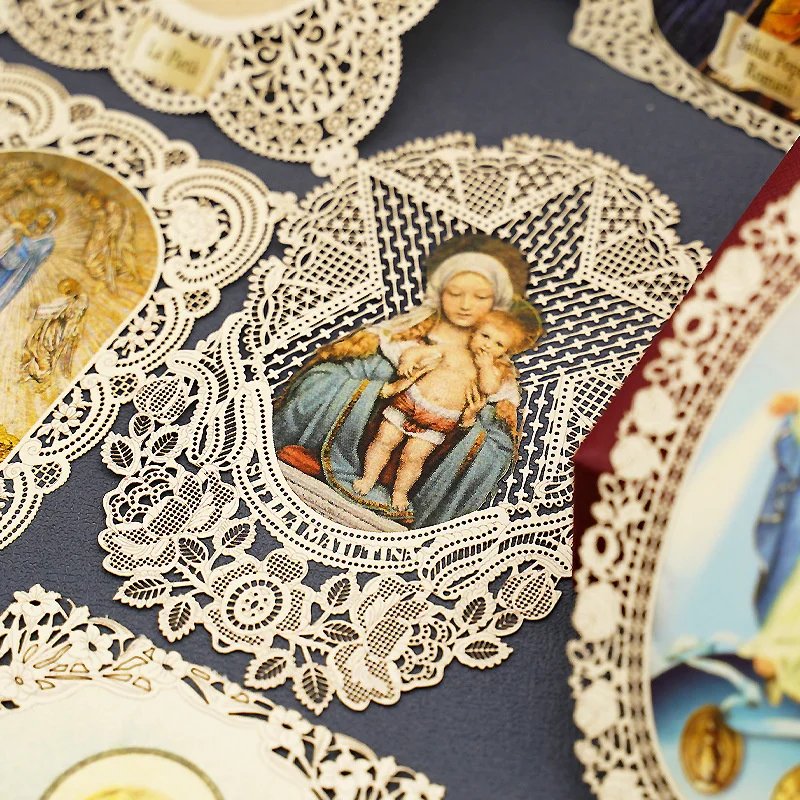 Christian Bookmark Catholic Christian Virgin Mary Decorative Cards