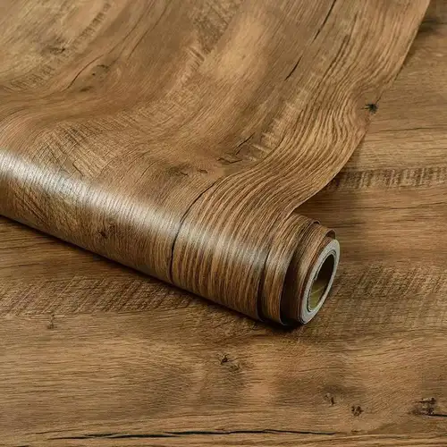 Wood Grain DIY Sticker PVC Self Adhesive Waterproof Wallpapers Renovation Furnitures Wall Stickers Home Decor Sticky Paper Decal - Image 19