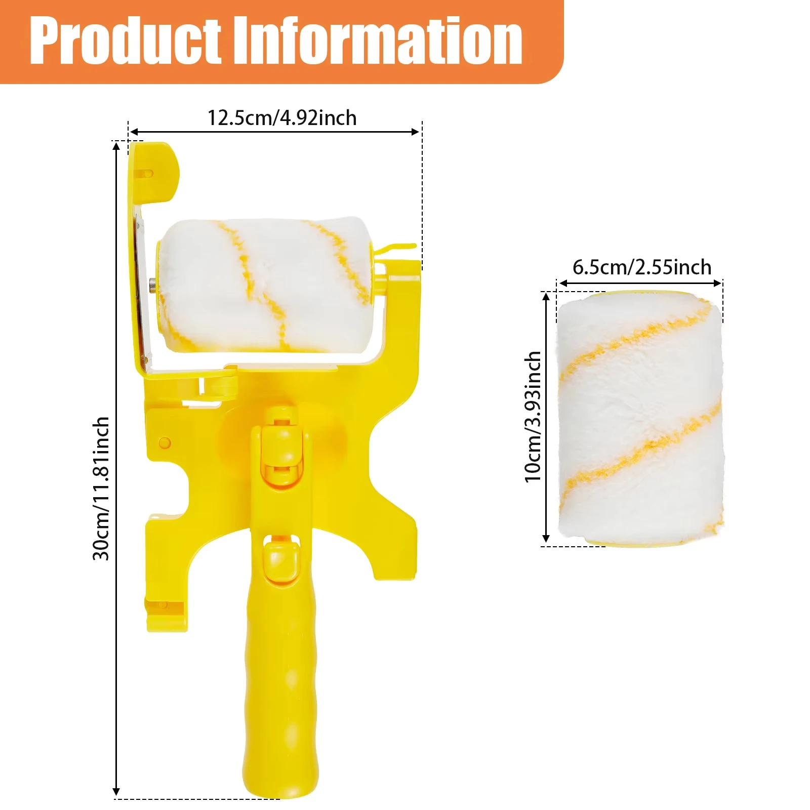 전문가용 벽 페인트 롤러 세트 다기능 클린컷 에저 페인팅 롤링 브러쉬 벽 페인팅 처리 도구