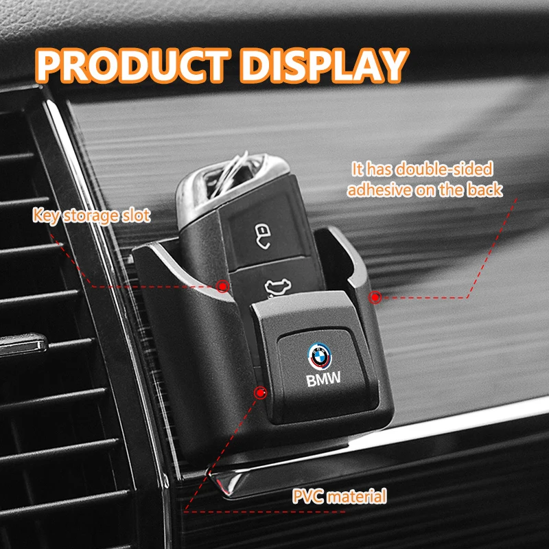 대시보드 차량 키 보관함 컴팩트 키 오거나이저 키 홀더 BMW 1 3 4 5 6 7 시리즈 M X1 X3 퍼포먼스 알피나 G20 F20 용