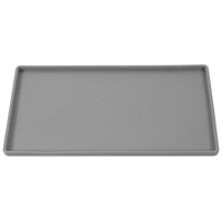 Non-slip Mat Jewelry Storage Tray for Kitchen Counter Bath Tub Vanity Delicate Finishing Decorative Bathroom Sink 1