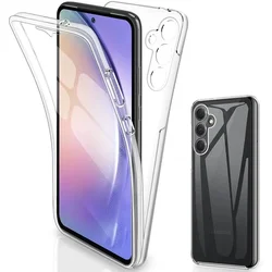 Coque de protection transparente à 360° - Couverture rigide des deux côtés