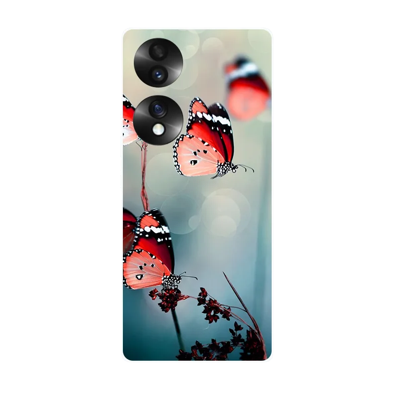 Cartoon Silicone Bumper Soft TPU Back Cover