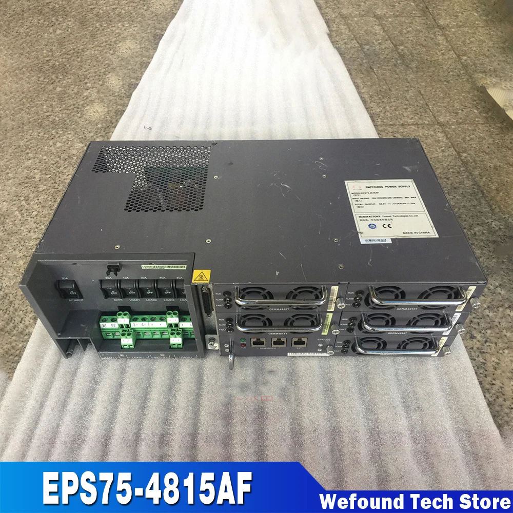 

For Huawei AC220V to DC-48V 75A 4U Communication Power Supply 100% Tested Before Shipment EPS75-4815AF