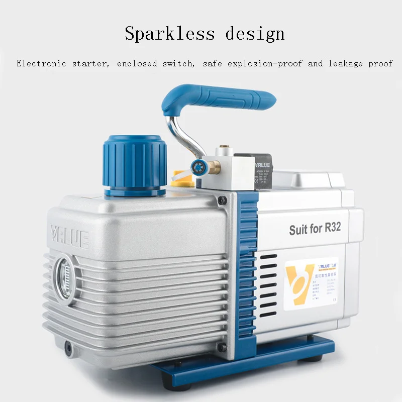 

Компактный портативный воздушный вакуумный насос с вертикальной вращающейся лопастью, одноступенчатый воздушный вакуумный насос 2PA Ultimate Vacuum