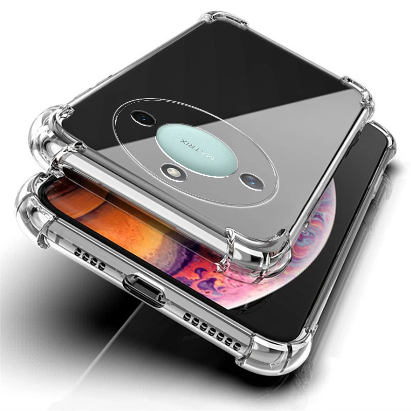 Silicone Shockproof Clear Soft TPU Back Cover Transparent Case