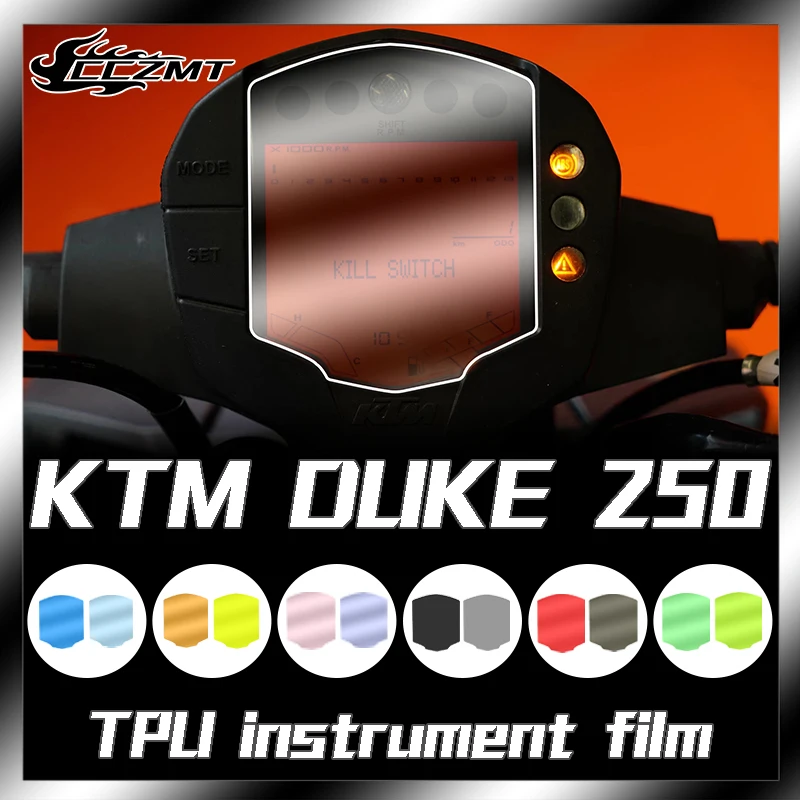 

For KTM DUKE 200/390 RC390 RC 390 DUKE390 DUKE250 Cluster Scratch Cluster Screen Protection Film Protector