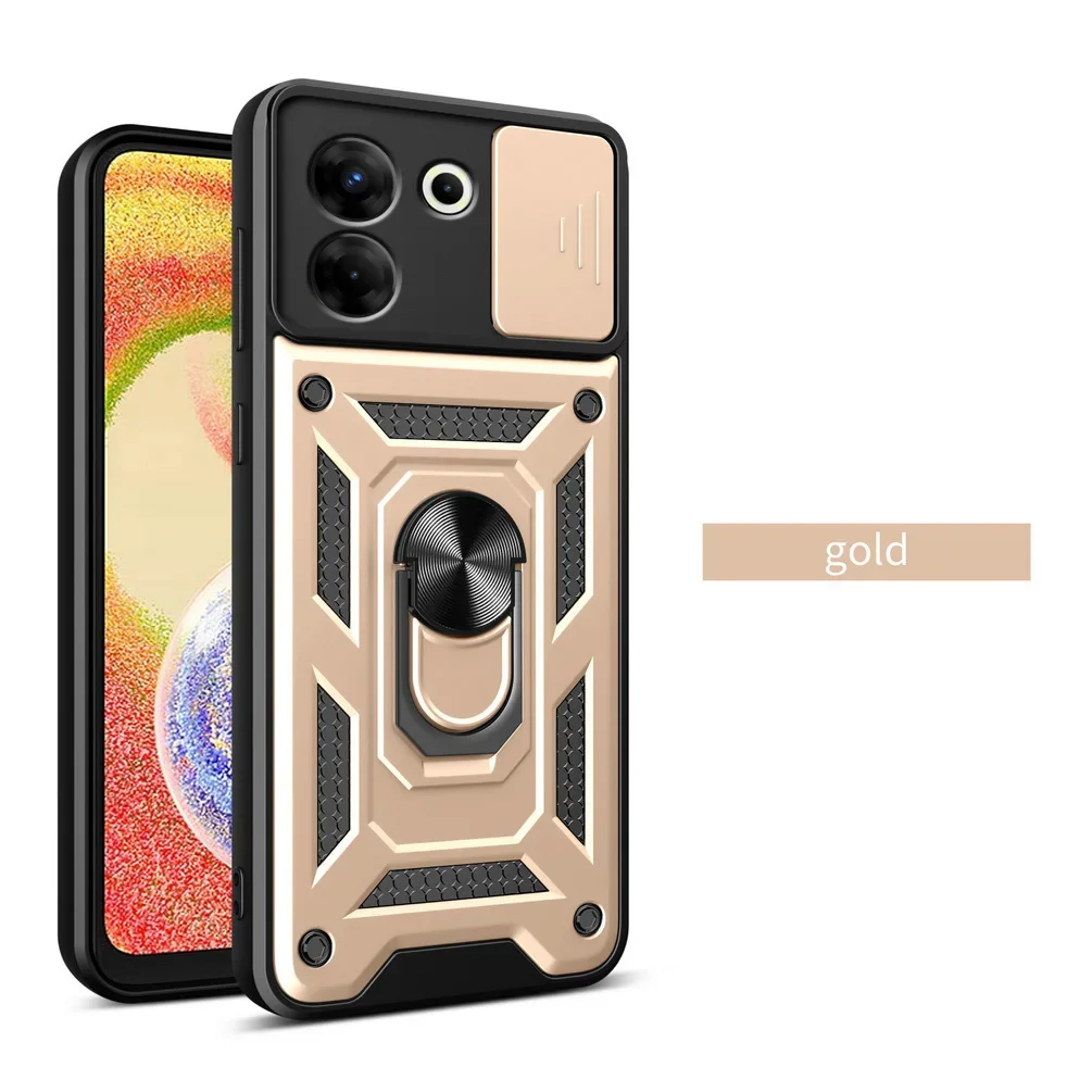 Enhanced Armor Hybrid Ring Cover with Camera Protection