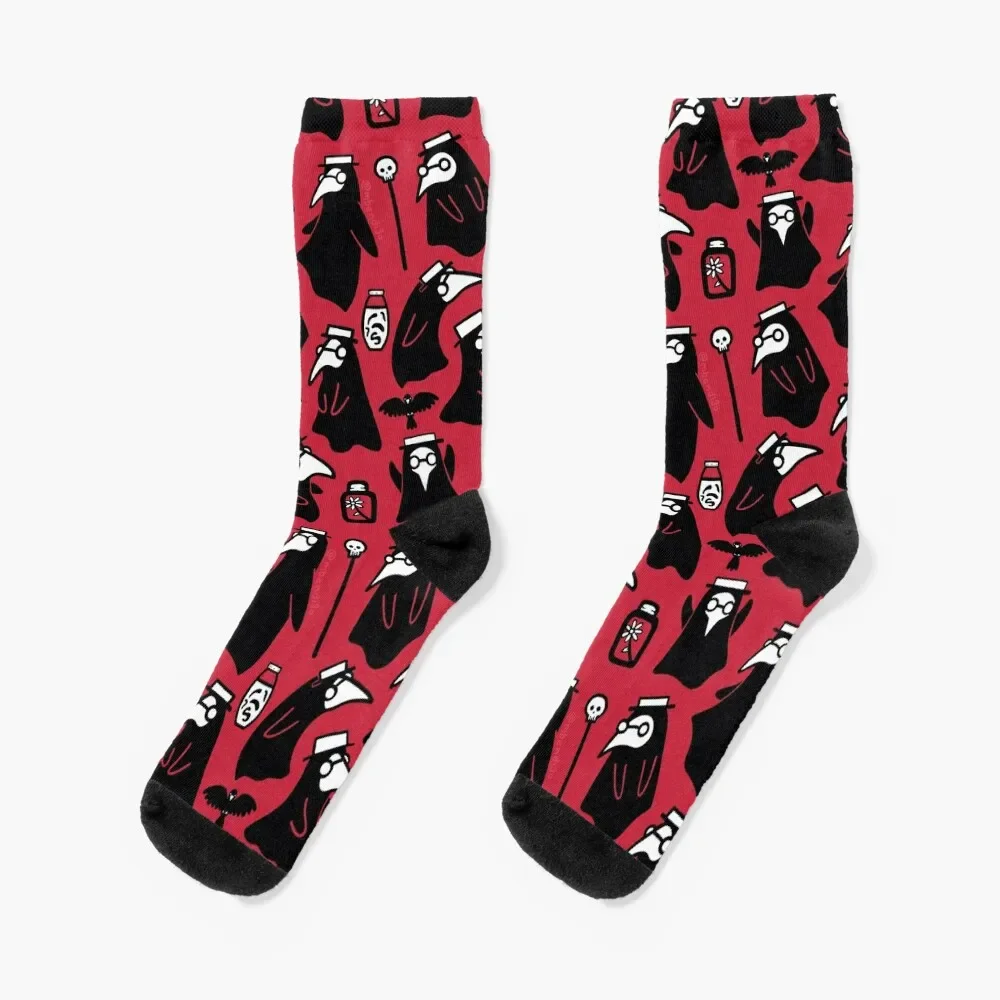 

Plague Doctors Socks anti-slip cotton short Run Mens Socks Women's