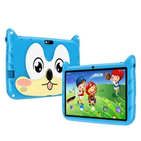 BDF Cartoon Pattern 7 Inch Kids Tablet Quad Core 4GB RAM 64GB ROM Android 13 Google Learning Education Games Tablets 4000mAh