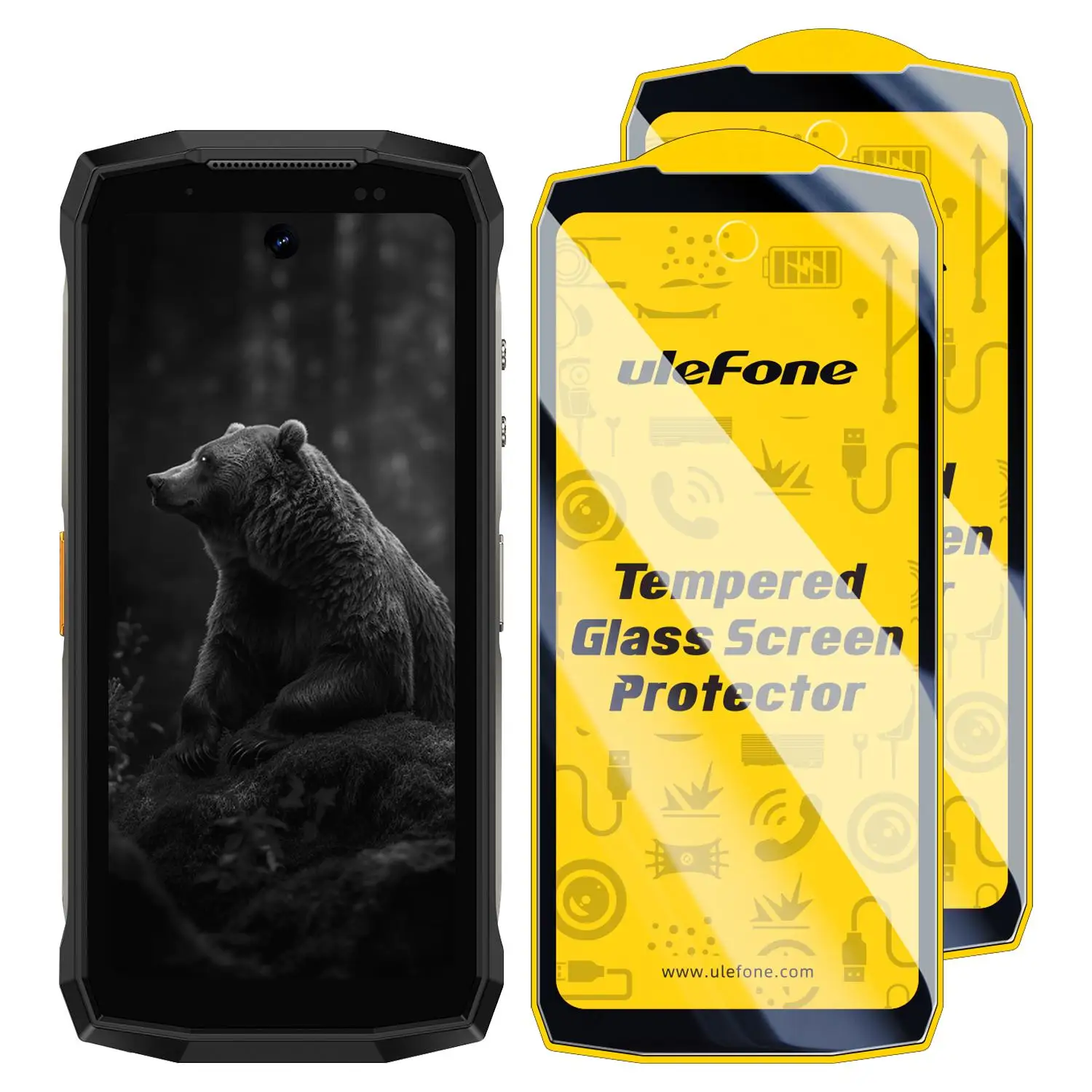 Premium 2-Pack HD Anti-Fingerprint Tempered Glass Screen Protector