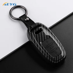 Premium Car Key Case Cover Shell with ABS Protection (Carbon Set1)
