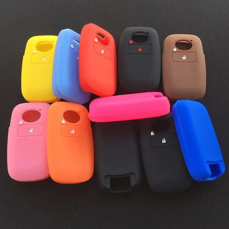 Key case key case cover car key shell Silicone Car Key cover Case Shell for Toyota RAIZE for Daihatsu Rocky 2button Key cover Case Car accessories