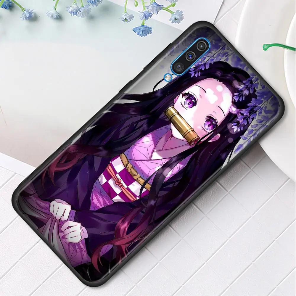 Cartoon Demon Slayer Tomioka Giyuu For Samsung A50 A40 A30 A30s A20s A20e A20 A10 M51 M31 M31s M30s M62 M52 M22 M12 M11 M21 Case samsung cases cute