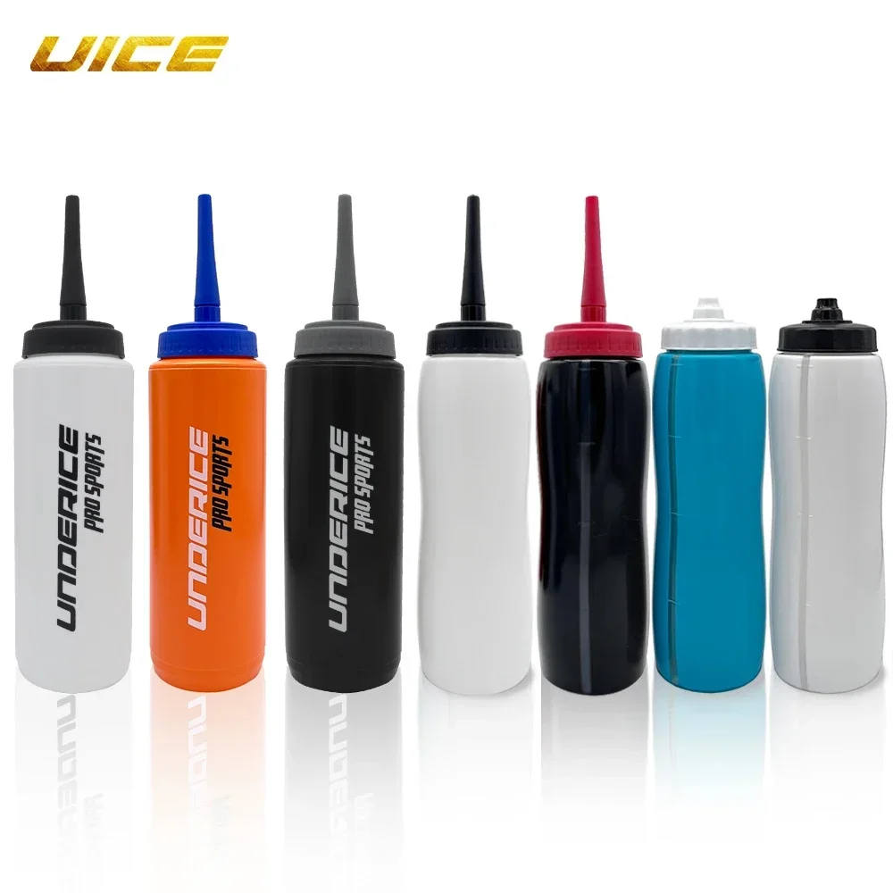 Ice Hockey Water Bottle BPA Free Hockey Sports Bottle 750/950/1000ML Equipment Football Lacrosse Bottles Sports Gear