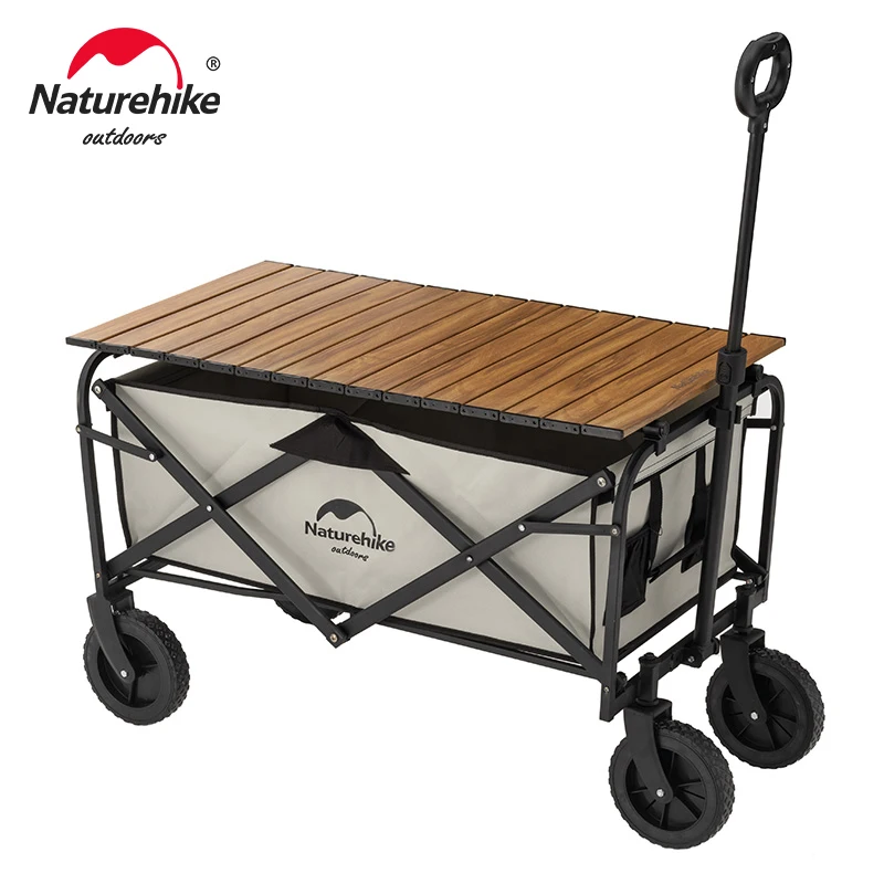 

Naturehike 2023 outdoor Garden Park Utility kids wagon portable beach trolley cart camping foldable folding wagon NH19PJ001