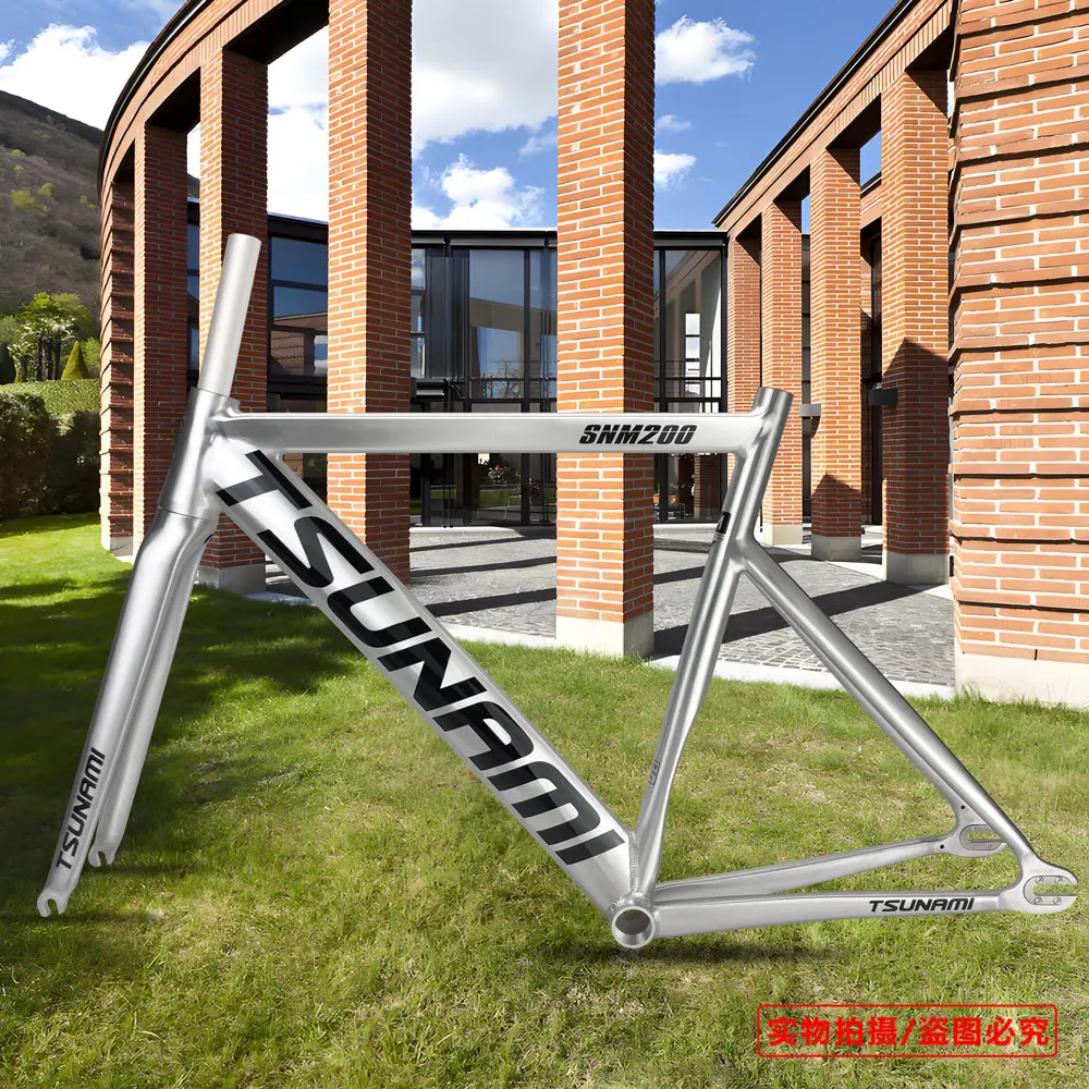 Tsunami SNM200 Quadro de Bicicleta de Engrenagem Fixa 700c Liga de
