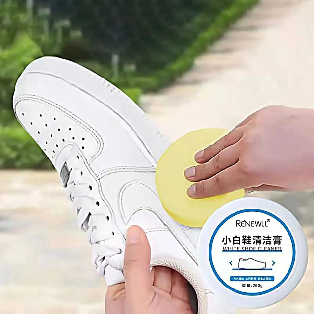 260g White Shoe Cleaning Cream Multi-functional Cleaning Brightening  Whitening and Yellowing Maintenance of Sports Shoes