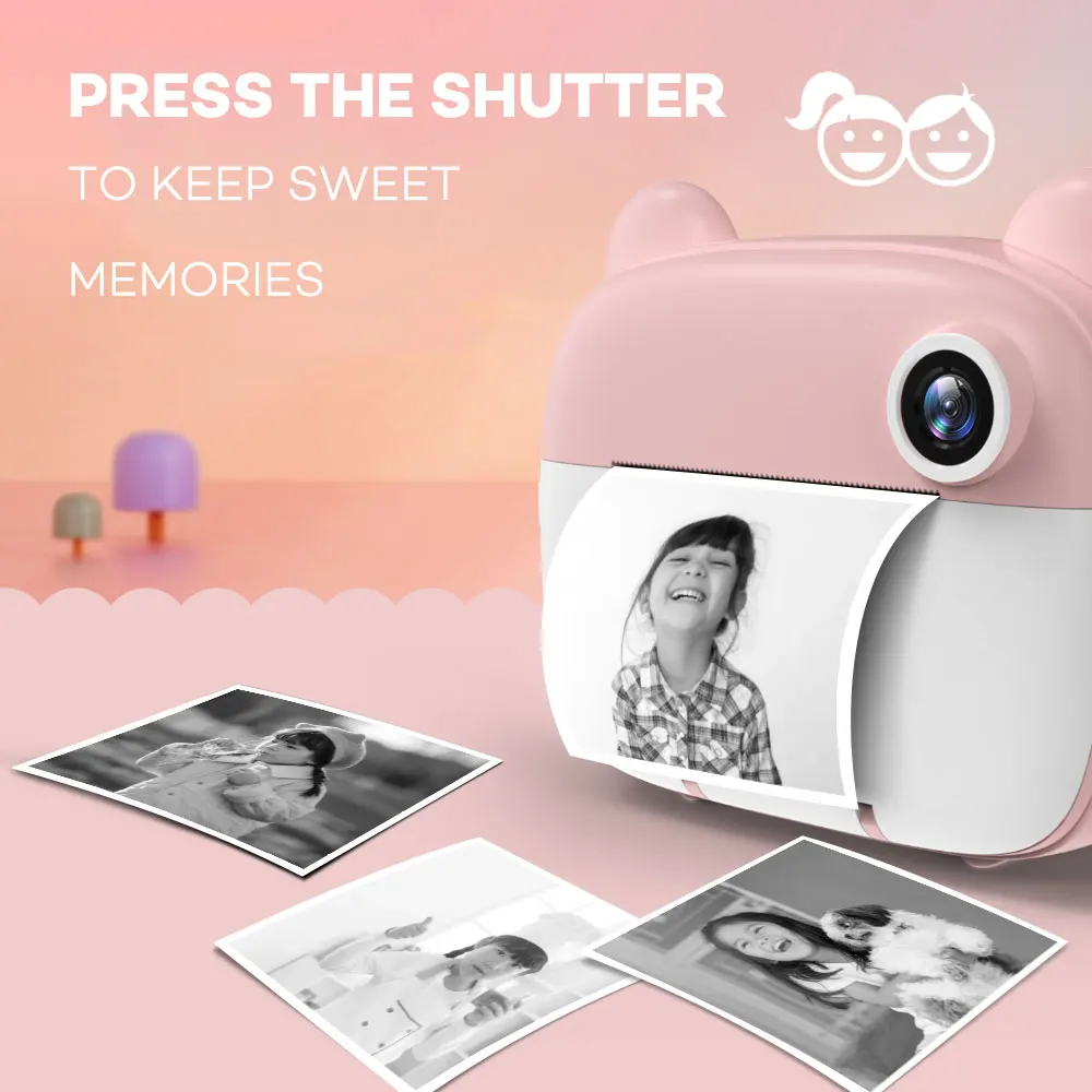 Papier thermique pour appareil photo instantané pour enfants