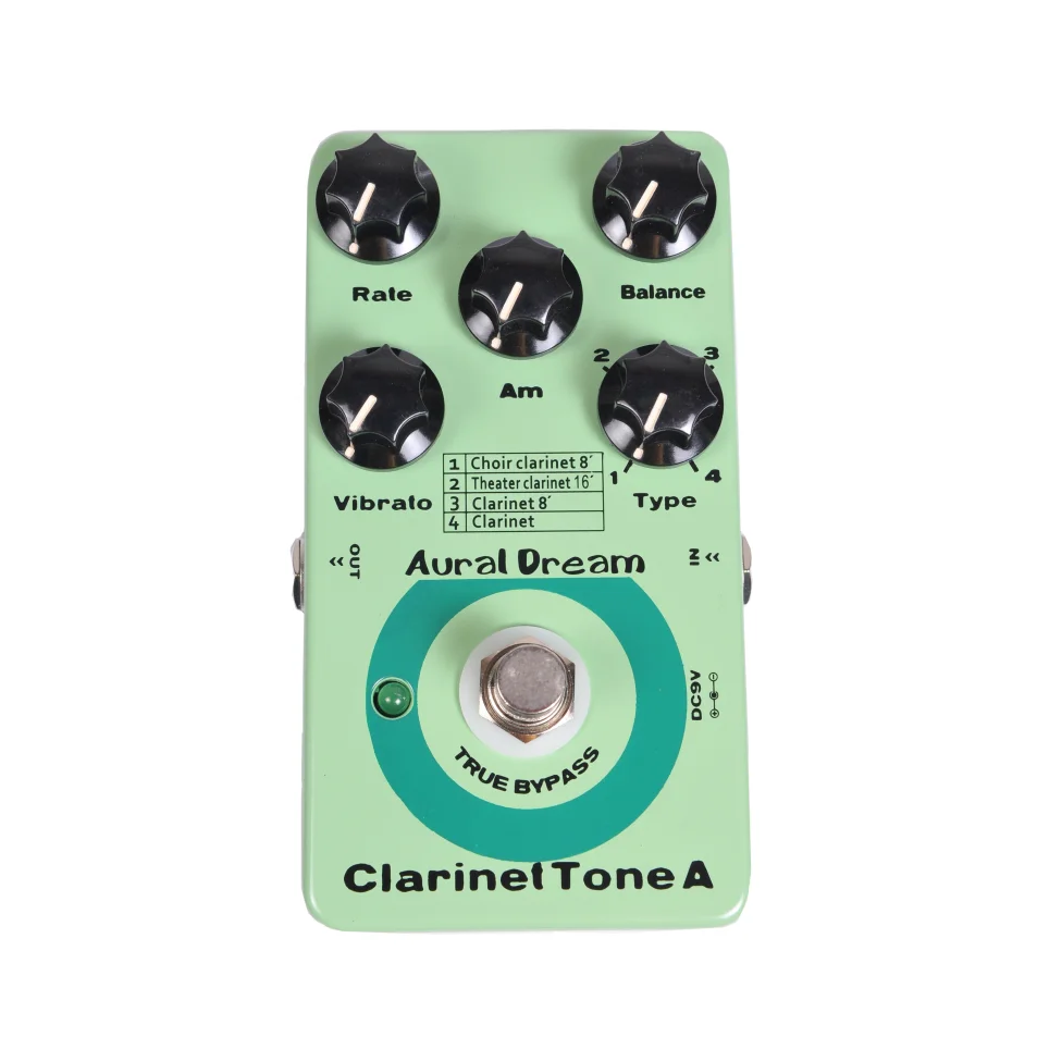 Aural Dream Synth Guitar Pedal Has 4 Types Using Pitchshift
