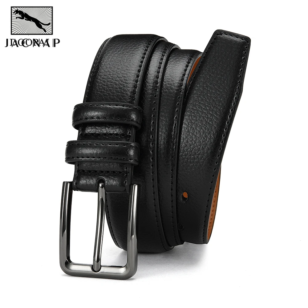 Männer Gürtel Hohe Qualität Echtes Leder LANGE Große Dornschließe Metall Automatische Schnalle Männliche Gürtel Strap Mal 115 cm 135 cm Größe