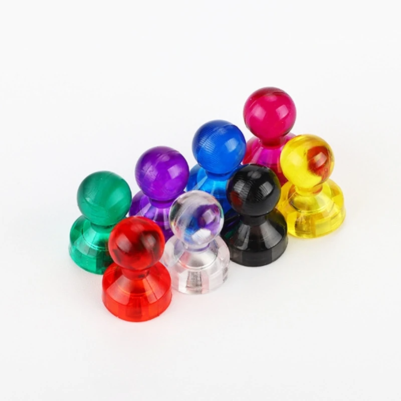 

5Pcs Colorful Whiteboard Magnets Strong Push Pin Magnets Pack Magnetic Push Pins