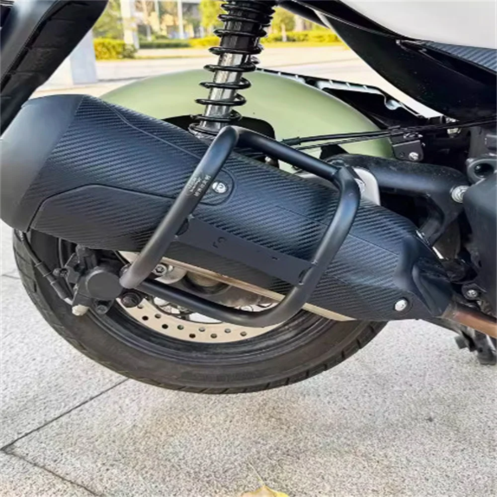 FOR ZONTES 350D 350E 350M 150D 150M exhaust guard, muffler, bumper modification