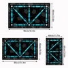 Football Footwork Training Anti-Slip Mat Non Slip Foldable Kids Adults Dribble Training Mat For Indoor House 3