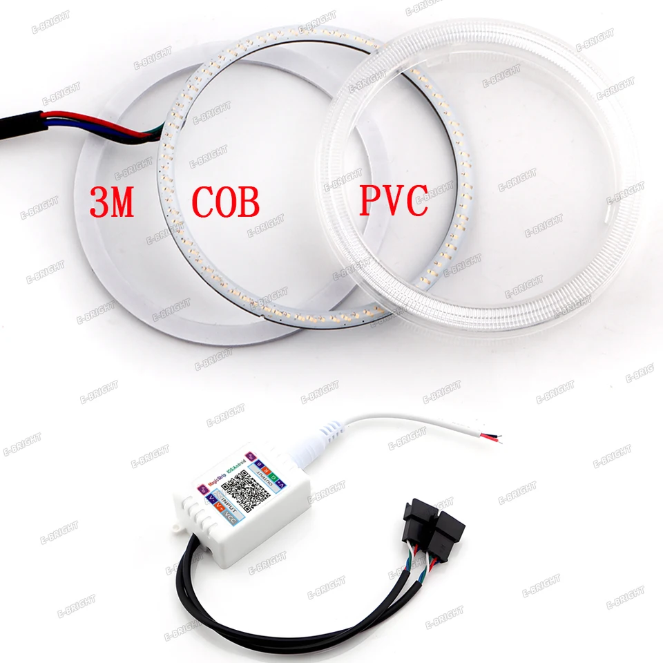 100mm RGB LED Halo Rings - Brighten Your Way In Style - Foto 7