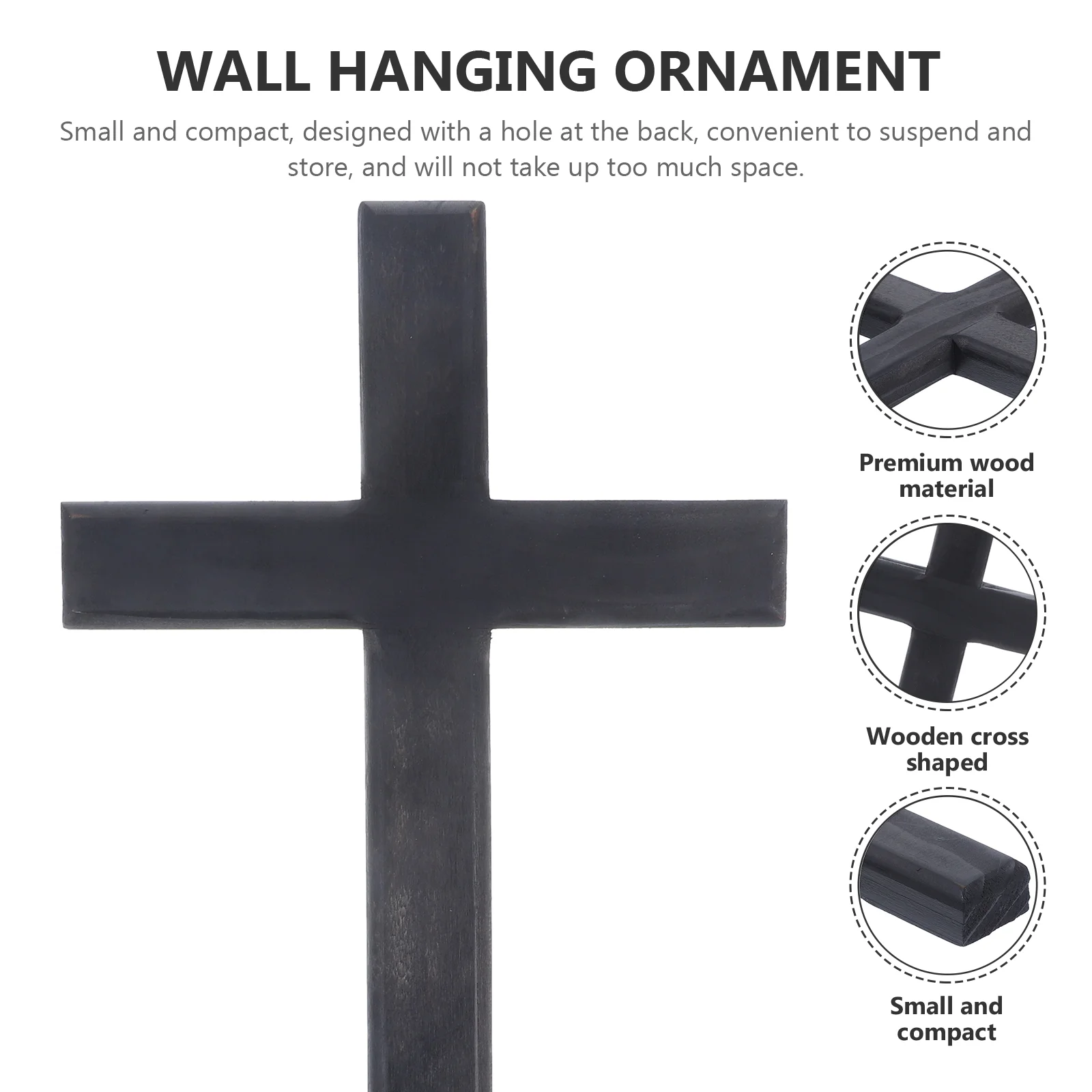 

Christian Wooden Wall Cross Handmade Plaque Hanging Cross Decor