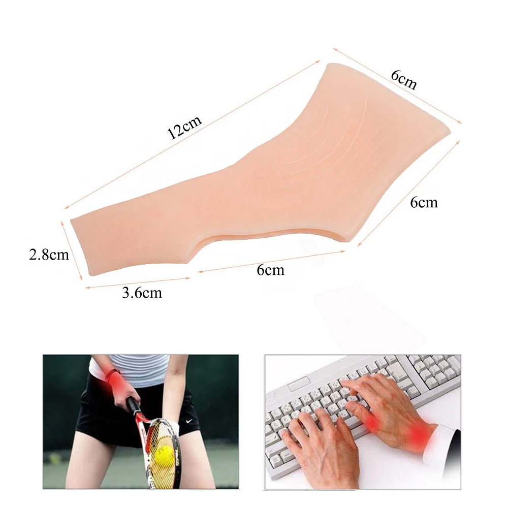 1Pair Silicone Gel Thumb Wrist Gloves Carpal Tunnel Support for Tenosynovitis Spasms Rheumatism Arthritis Hand Pain Relief compression gloves wrist support