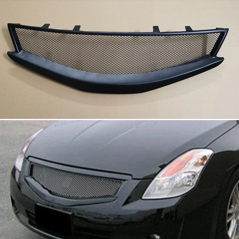 

Fit Nissan Altima Coupe 2-door 2008 2009 Year Accessorie Body Kit Front Bumper Grill Redesign Racing Grille
