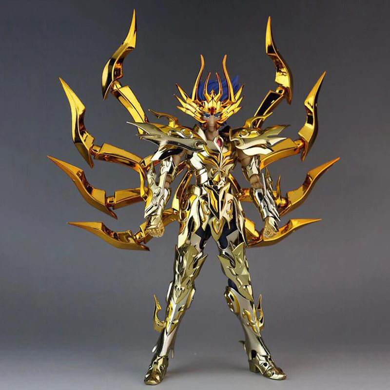 

[IN STOCK] Great Toys Saint Seiya Myth Cloth EX Cancer Deathmask Death Mask SOG Gold Knights of the Zodiac Metal Action Figure