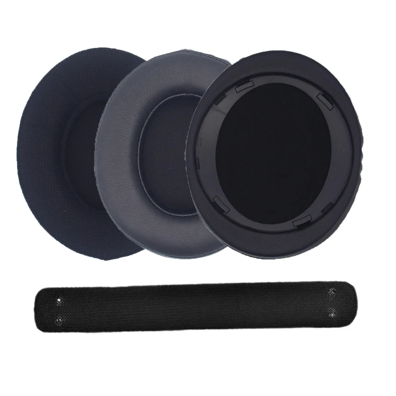 Geeignet für philips shp9500 kopfhörer leder ohr polster abdeckung shp9600 schwamm abdeckung ohr becher baumwoll kopf balken ohr schützer