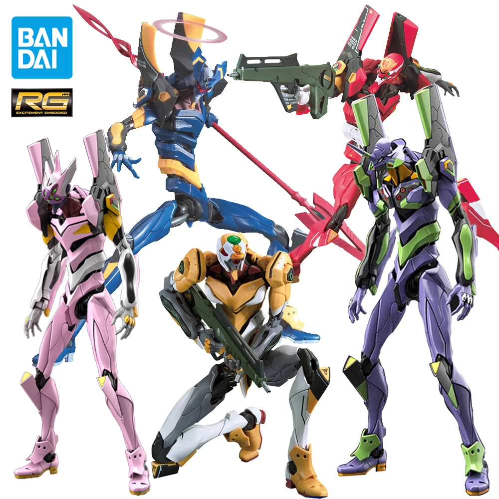 

Bandai RG NEON GENESIS EVANGELION EVA Mark.06 UNIT-01 UNIT-08a UNIT-00 UNIT-02 Asuka Langley Soryu Assembly модельные Фигурки игрушки