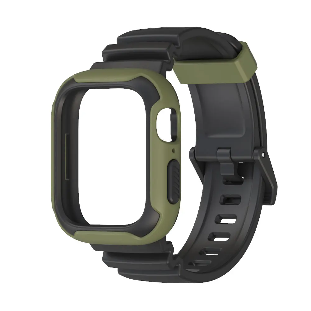 Case + Strap for Apple Watch Series 7 6 5 4 SE 45mm 41mm 44mm 40mm