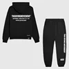 THEGIVINGMOVEMENT Loose Hoodies 2 Piece Set Casual Fashion Long Sleeve Sweatshirt Pants Suit for Men and Women 1
