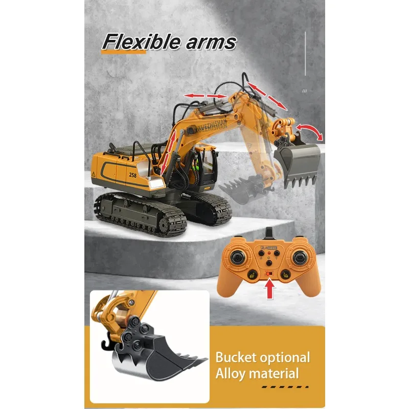 1:24 9CH RC Alloy Wywrotka Samochód Inżynieria Pojazd Wózek widłowy Ciężka koparka Zdalnie sterowany samochód Zabawki dla chłopców Prezenty dla dzieci 21 S7cf1bad64e574d808015df97a02ee0e9i 1:24 9CH RC Alloy Wywrotka Samochód Inżynieria Pojazd Wózek widłowy Ciężka koparka Zdalnie sterowany samochód Zabawki dla chłopców Prezenty dla dzieci
