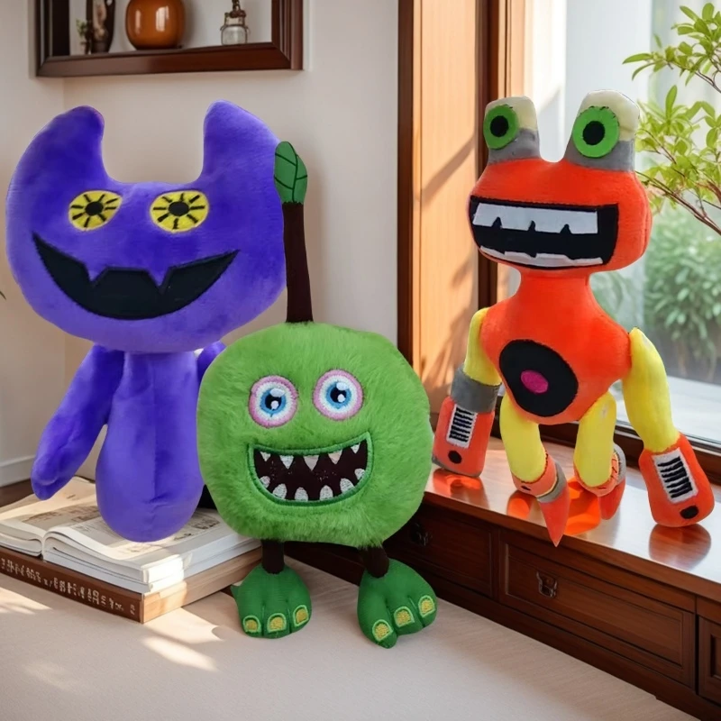 My Singing Monsters Plush Toy Soft Stuffed Cartoon Game Character Doll Cute Easter Gift Birthday Party Favors Collectible Toys