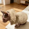 Soft Pet Coat For Small Medium Dogs Cats Dog Fleece Warm Cat Hoodies For Winter Funny Cute Rabbit Ear Sphynx Puppy Kitty Clothes 2