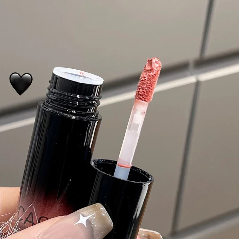 6 Colors Matte Lip Glaze Natural Long-Lasting Highly Pigmented Waterproof Lipstick Nude Red Lips Tint Mud Makeup