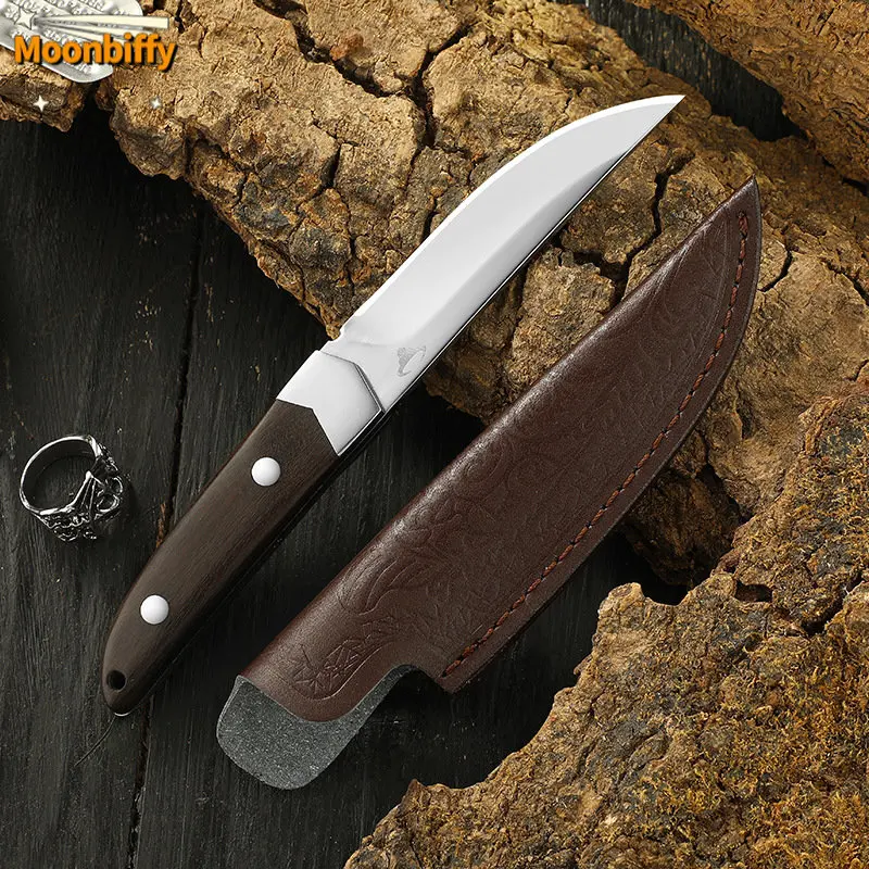 Hunting Butcher Knives Set Utility Meat Cleaver Boning Knife