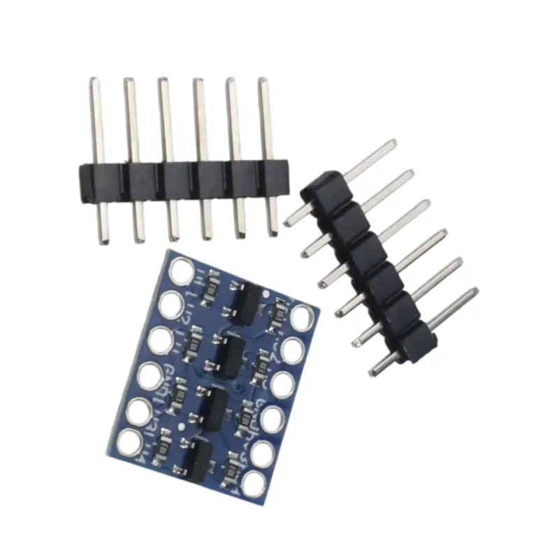 IIC I2C Logic Level Converter Bi-Directional 4 Channel BSS138 5V to 3.3V for Arduino Raspberry Pi ESP32 STM32 I2C Bus DIY Sensor image 1
