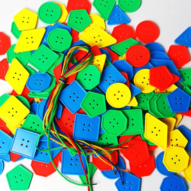 500g Bag Threading Toys For Toddler Montessori Educational Juguetes Para Niñas Manualidades Niños 3 4 5 6 Años игрушки для детей 4