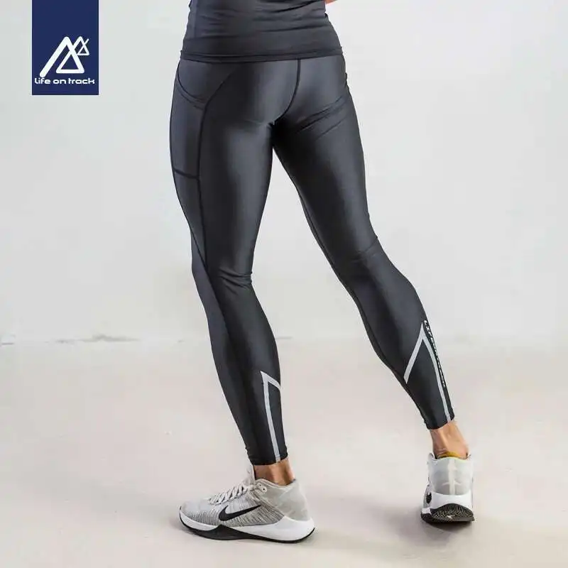 Glossy Men's Tight Fitness Running Pants Leggings Plus Size Training Joggers Sweat Trousers sport jogging trousers fleece sweatpants