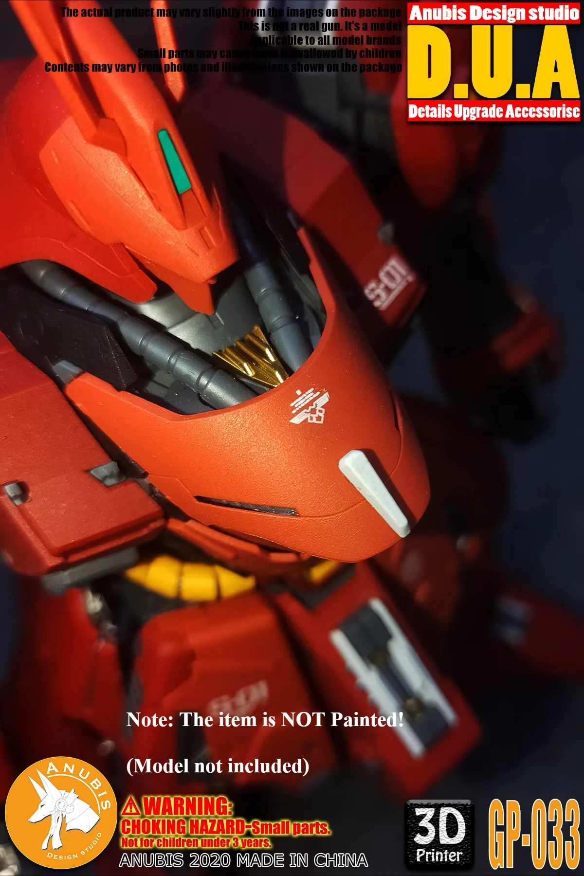 ANUBIS GP033 MG SAZABI MSN-04 모바일 슈트 모델 세부 정보 모델링 빌딩 취미 DIY 3D 인쇄 부품 용 업그레이드 액세서리