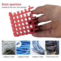 Cat 5 Cat 6 Network Cable Comb Machine Network Cable Bundle Wire Comb for Data Center Server Rooms and Machine 2