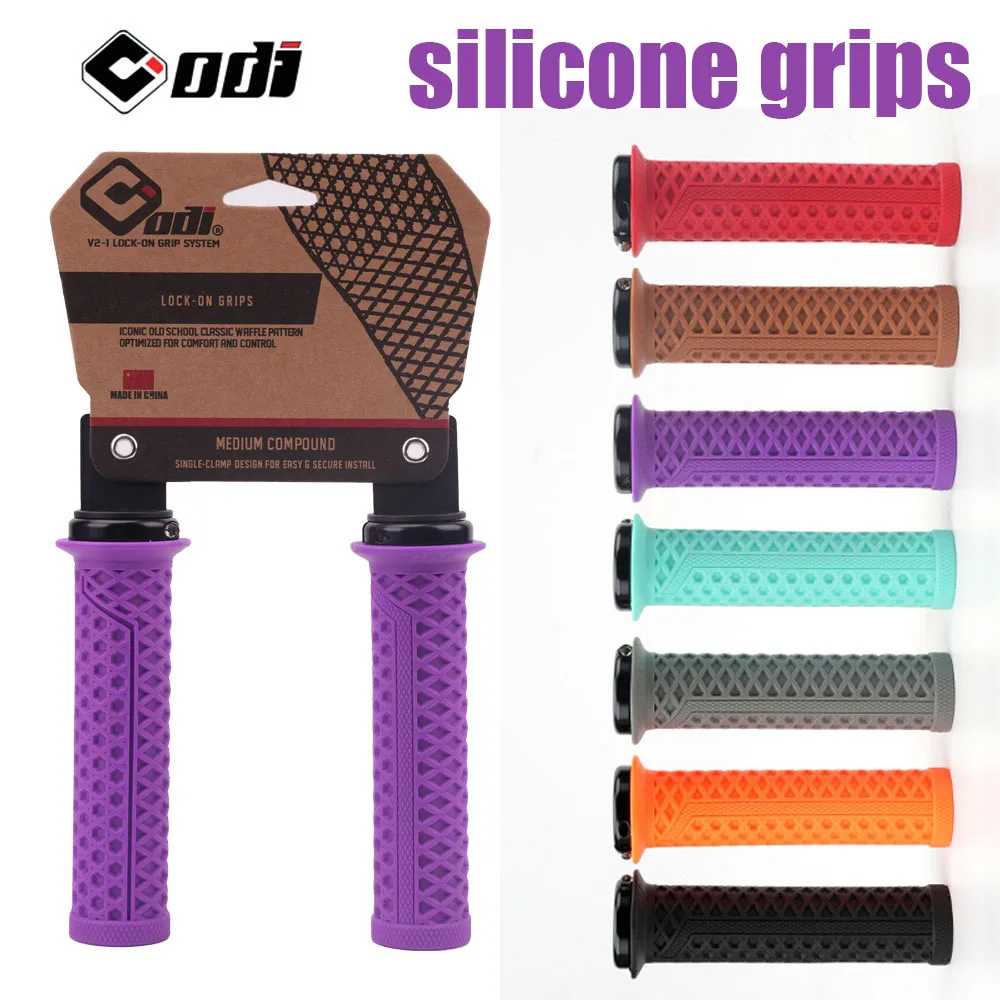 ODI Bicycle Grips MTB Handlebar Grips for Dirt Pit Mountain Bike 22mm bicycle handlebar grips bike handlebar grips bike handle grips