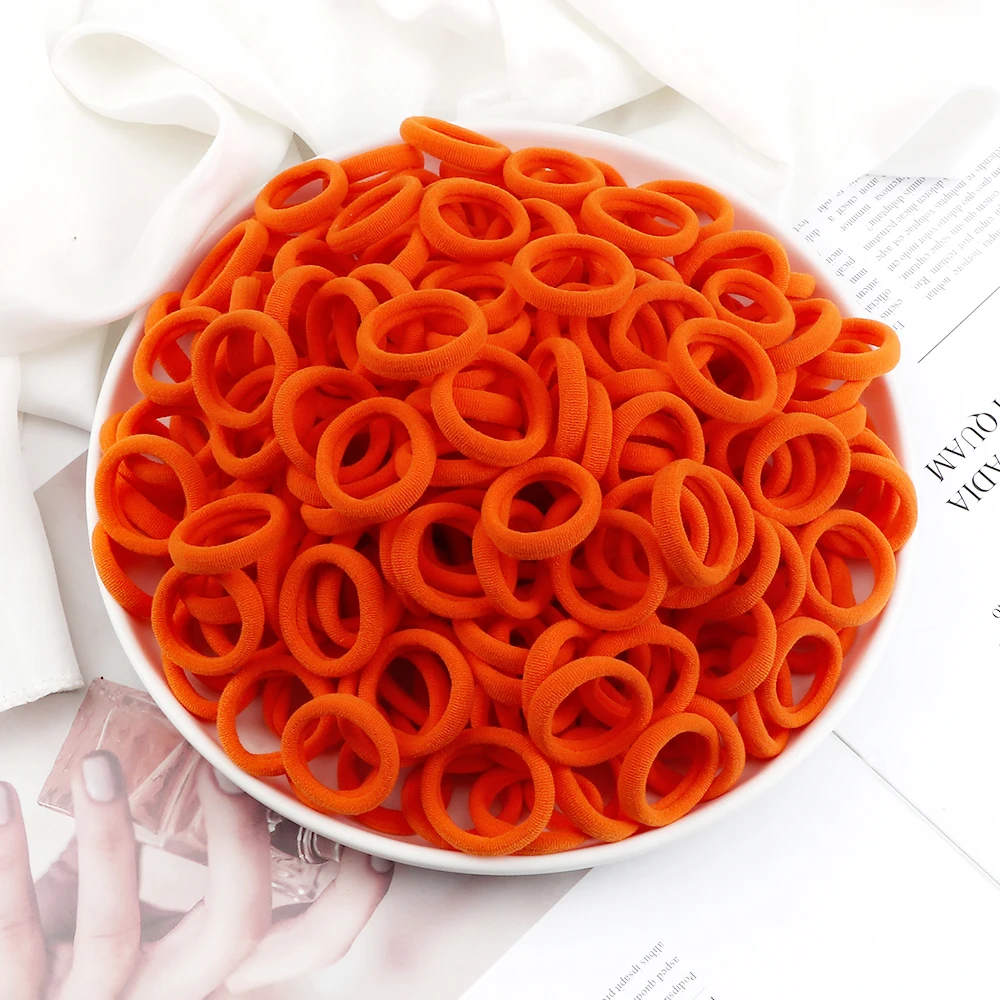 Großhandel 30/50/100 Teile/los Bunte Haarbänder Kinder Nahtlose Haargummis Elastische Gummiband Mädchen Süße Scrunchies Zubehör – Detail 19