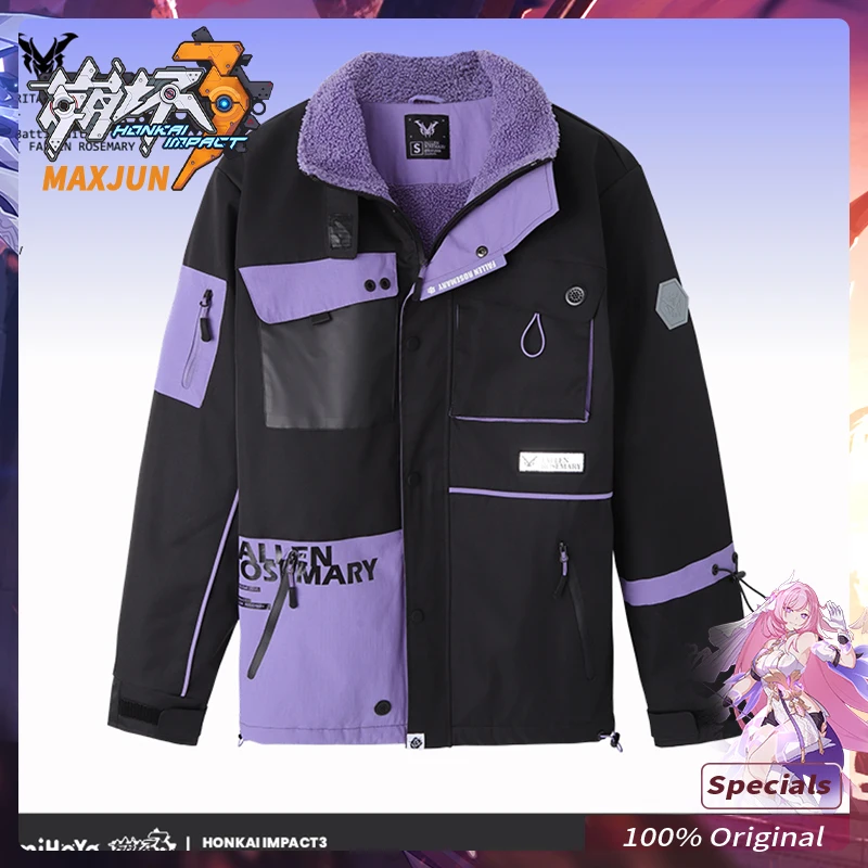 

Honkai Impact 3 Original Game Derivatives FALLEN ROSEMARY themed outerwear Couples with the same gift for their children